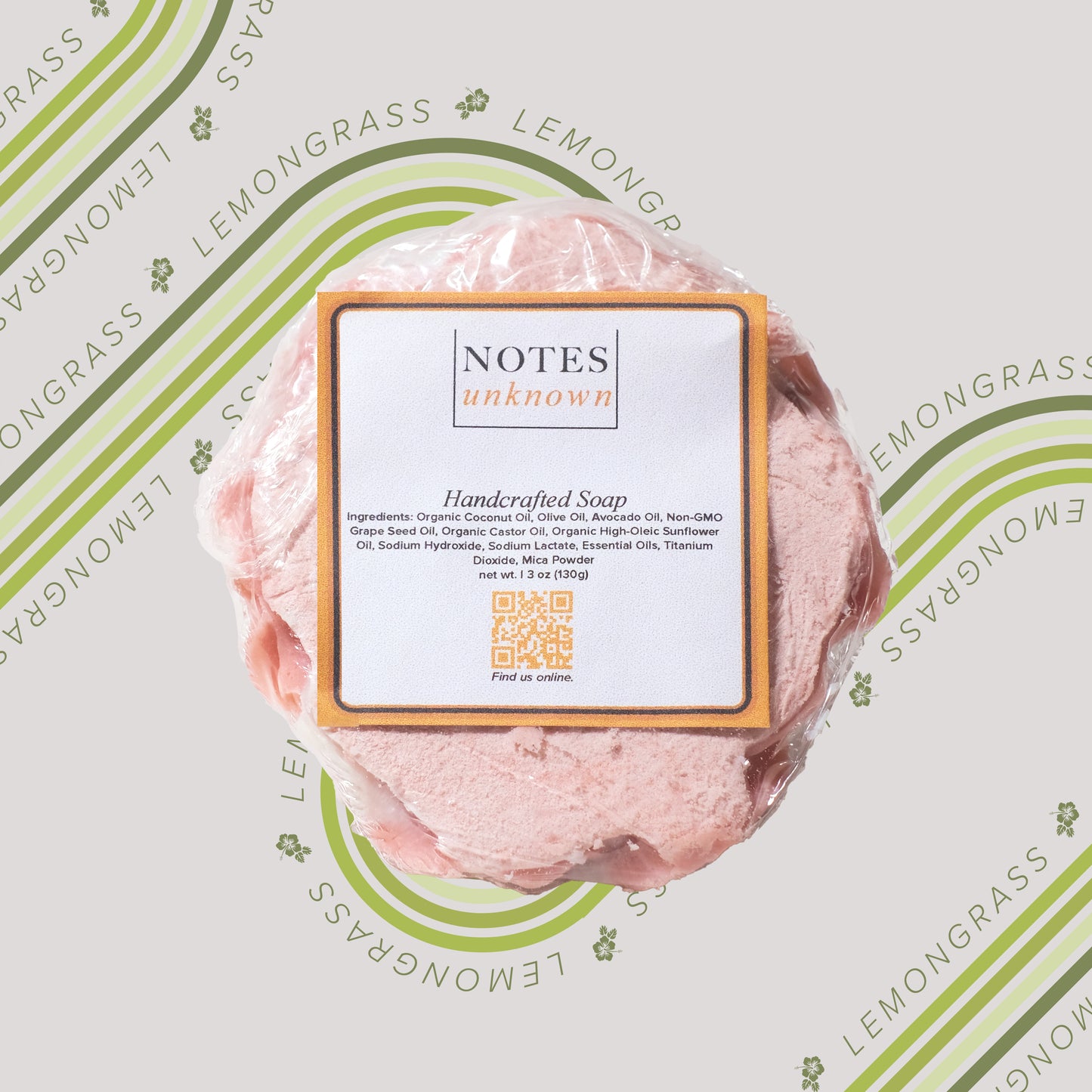 Lemon Grass Peony Soap